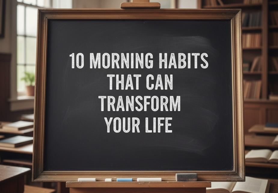 10 Morning Habits That Can Transform Your Life