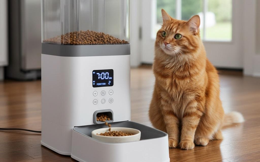 automatic cat feeder