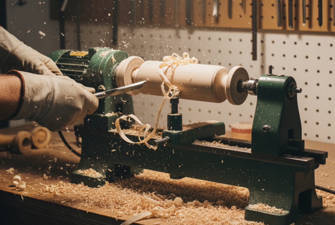 mini wood lathe