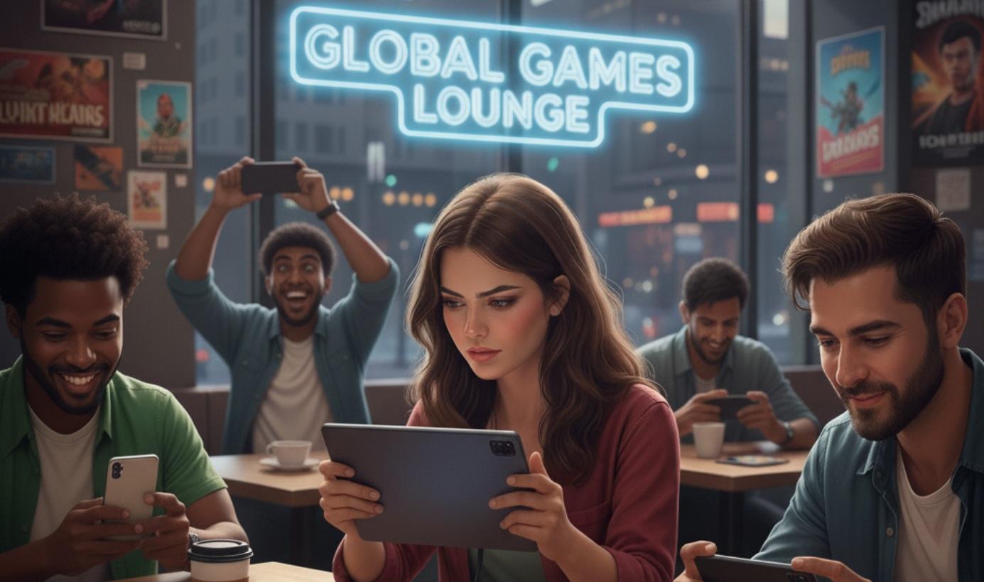 people play mobile games